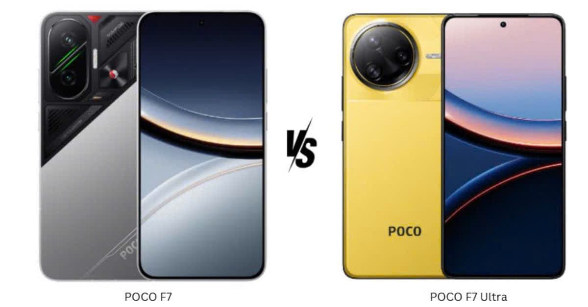 So sánh Poco F7 và Poco F7 Ultra: Có đáng để nâng cấp không?