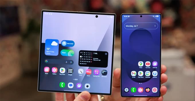 So sánh Galaxy Z Fold 7 và Galaxy S25 Ultra: Hai siêu phẩm đối đầu