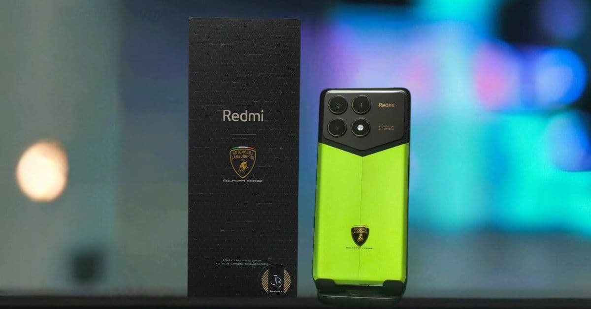 Đây là mẫu điện thoại Xiaomi 'cực chất' dành cho fan Lamborghini!