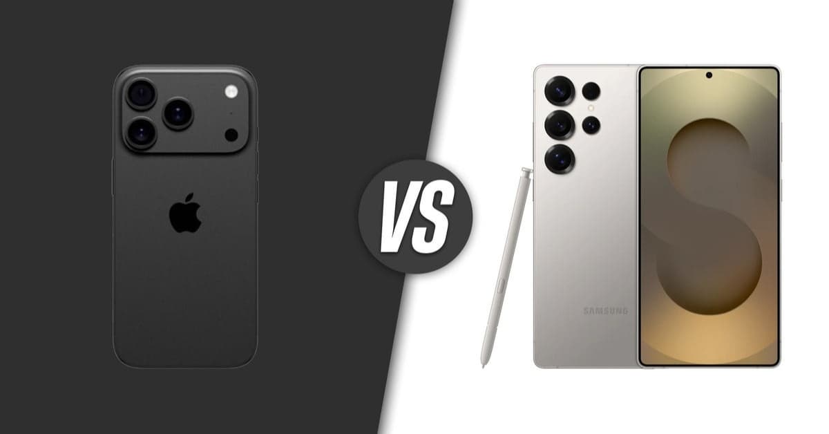 So sánh iPhone 17 Pro Max và Samsung S25 Ultra: Cuộc chiến flagship 2025