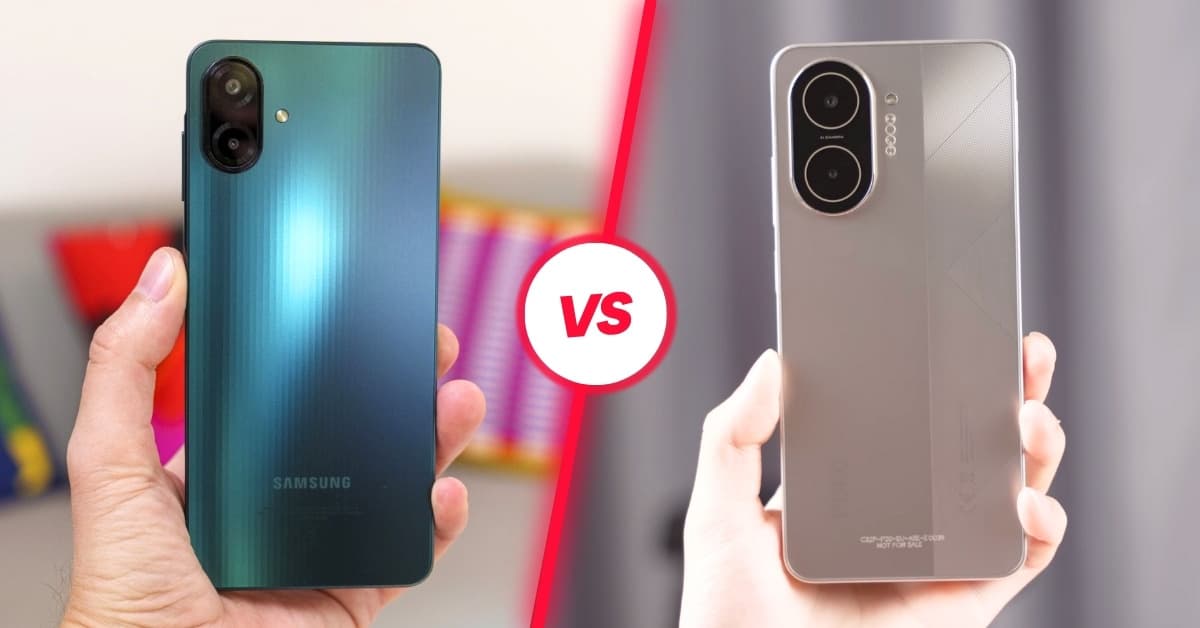 So sánh Galaxy A07 và Xiaomi POCO C71: Tầm giá 3 triệu nên mua máy nào?