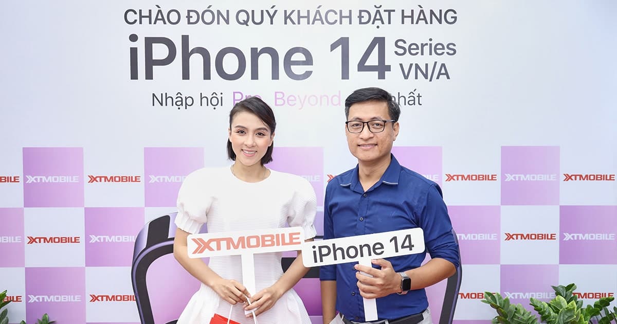 Diễn viên-Ca sĩ Hoa Di Linh quyết định chọn iPhone 14 Pro Max sau khi trải nghiệm tại XTmobile