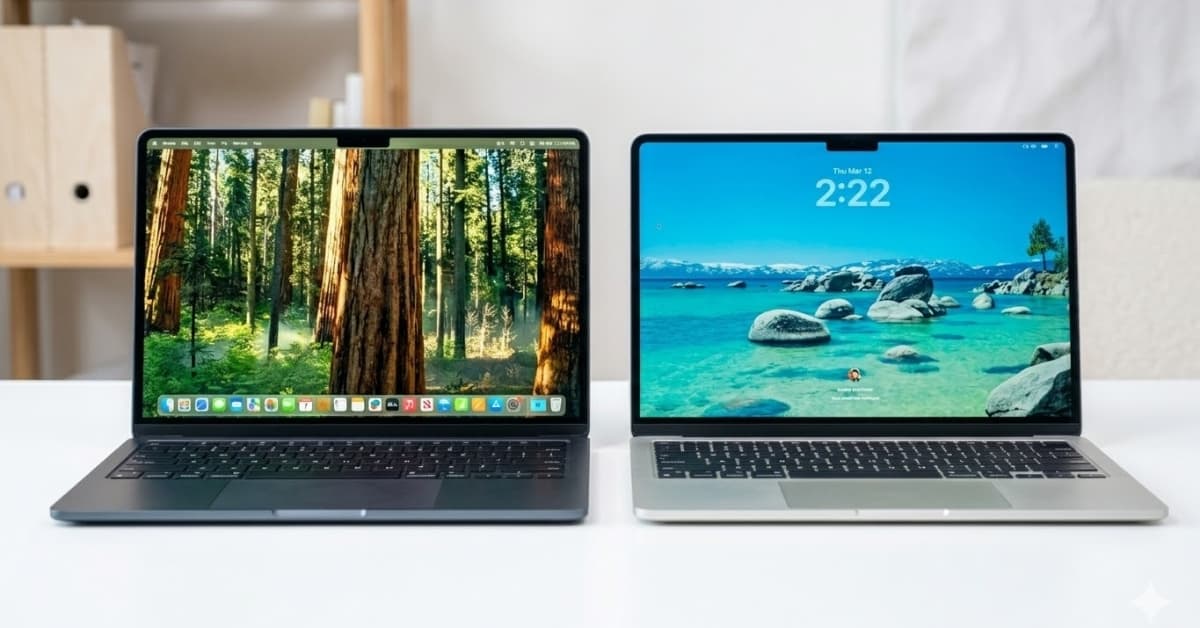 So sánh MacBook Air M5 với MacBook Air M4: Có đáng để nâng cấp không?
