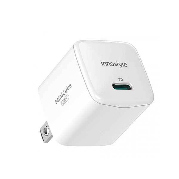 Củ sạc nhanh siêu nhỏ 20W Innostyle Ultra MiniCube Củ sạc nhanh siêu nhỏ 20W Innostyle Ultra MiniCube