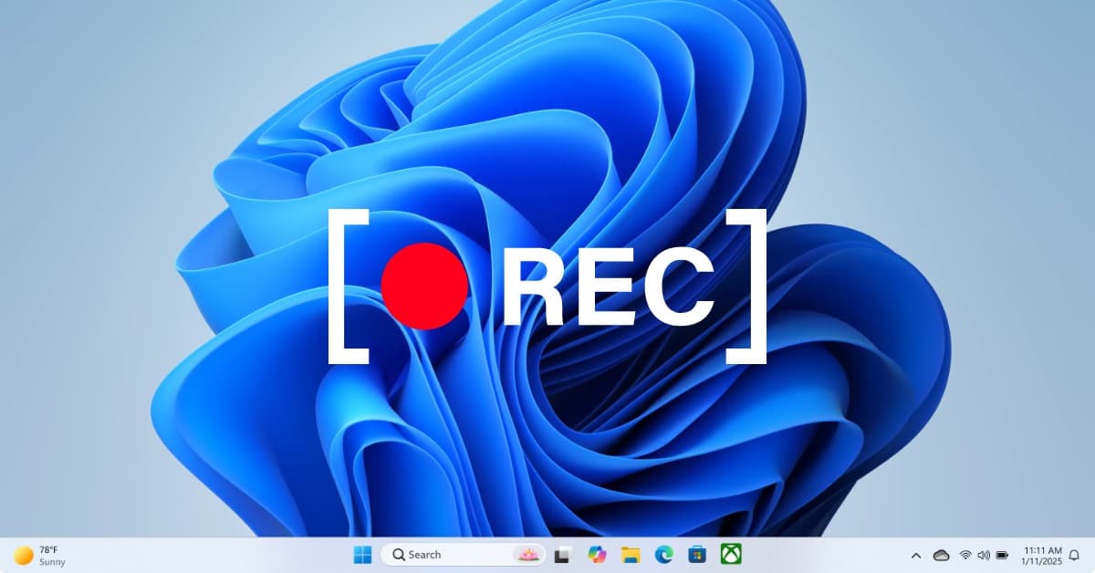 Tổng hợp 3+ cách quay màn hình máy tính Win 11 cực đơn giản