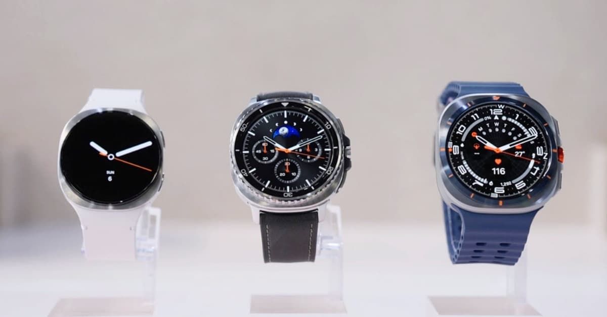 Galaxy Watch 8 Series và Watch Ultra 2025 ra mắt: Thiết kế 'squircle' mới, nhiều tính năng hỗ trợ sức khỏe, giá từ 9.99 triệu