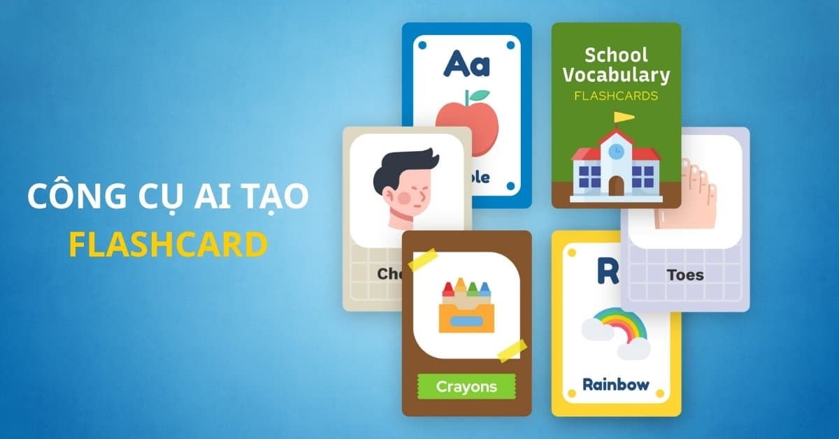 Top công cụ AI tạo flashcard miễn phí giúp việc học hiệu quả hơn