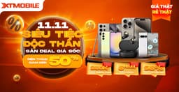 Siêu sale 11.11: Điện thoại giảm đến 12,2 triệu, phụ kiện giá chỉ từ 99K!