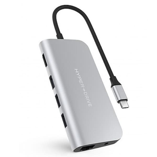 Cổng chuyển HyperDrive Power 9 in1 Usb-C cho Macbook, Ultrabook Cổng chuyển HyperDrive Power 9 in1 Usb-C cho Macbook, Ultrabook