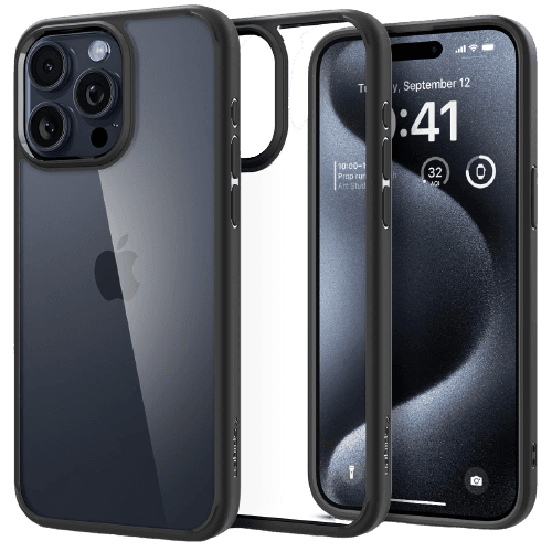 Ốp lưng Spigen iPhone 15 Pro Max Ultra Hybrid Crystal Clear Ốp lưng Spigen iPhone 15 Pro Max Ultra Hybrid Crystal Clear