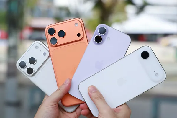 iPhone bán chạy nhất thế giới năm 2025: 3 mẫu iPhone 17 thống trị top 3 toàn cầu