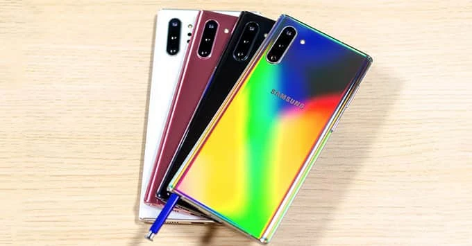 Galaxy Note 10 có mấy màu, nên mua màu gì đẹp nhất?