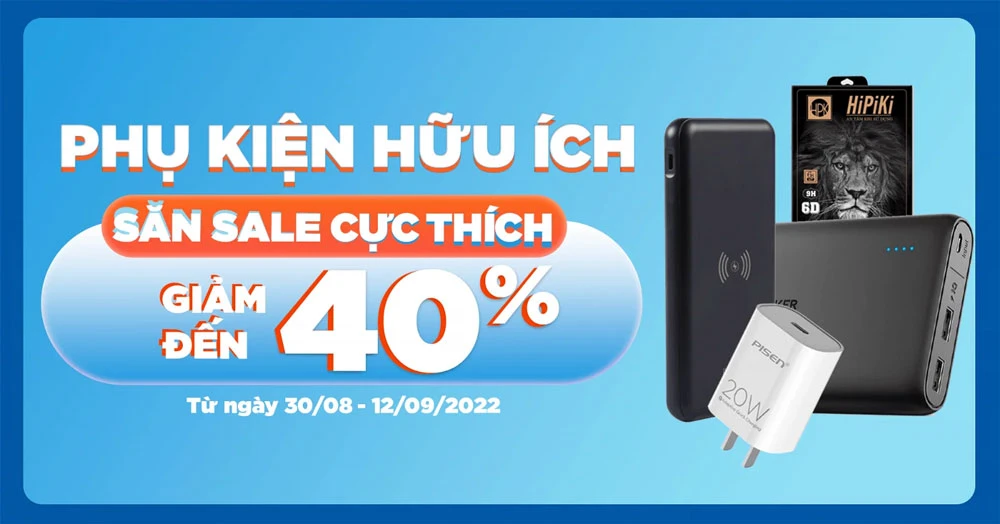 Săn deal phụ kiện: Cáp, củ sạc, cổng chuyển giảm sốc tại XTmobile