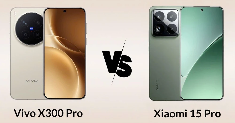 So sánh Vivo X300 Pro và Xiaomi 15 Pro: Điện thoại nào bền, tốt hơn?