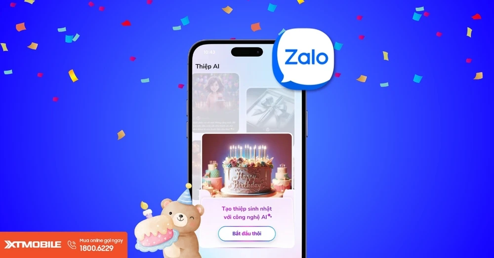 Cách tạo thiệp chúc mừng sinh nhật trên Zalo bằng AI cực đơn giản!