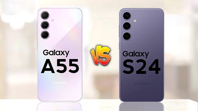 Samsung A55 và Samsung S24: Chọn cao cấp hay tầm trung?