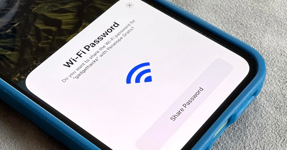 Cách chia sẻ Wi-Fi trên iPhone mà không cần nhập mật khẩu