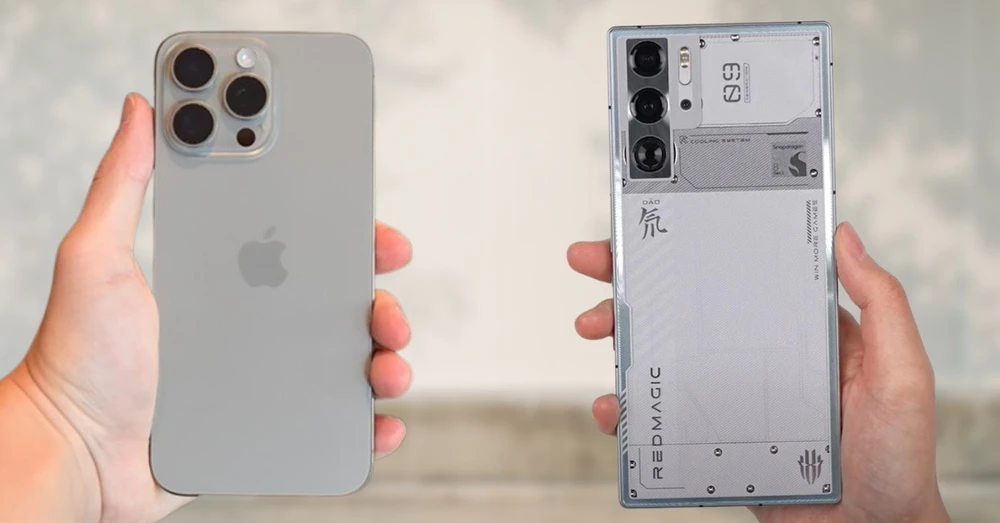 So sánh Red Magic 9 Pro và iPhone 15 Pro Max: Cuộc đối đầu căng thẳng