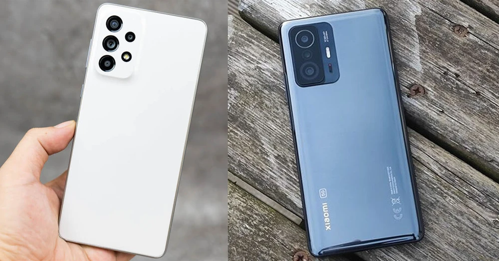 So sánh Galaxy A73 5G vs Xiaomi Mi 11T 5G: Nên mua điện thoại nào?