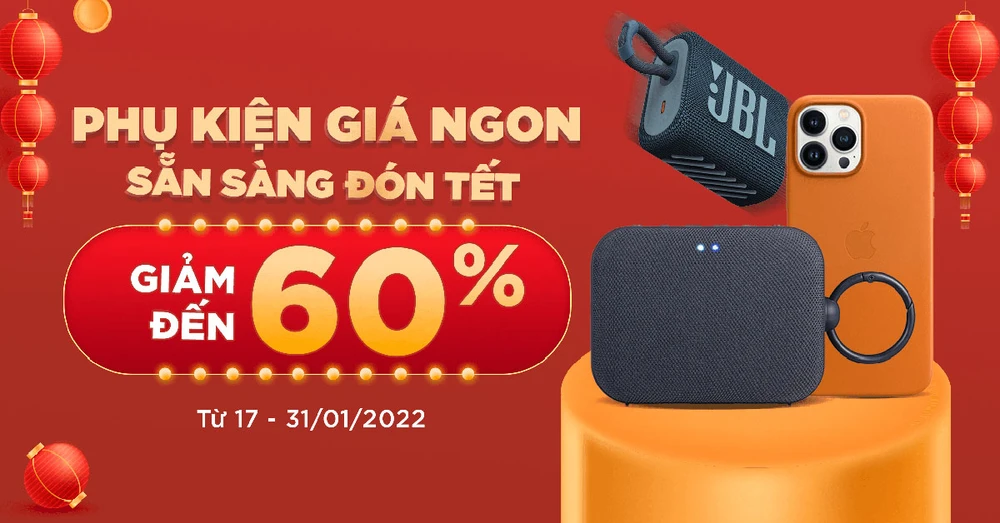 Phụ kiện giá ngon: Mua loa bluetooth, ốp lưng giảm thêm đến 60%