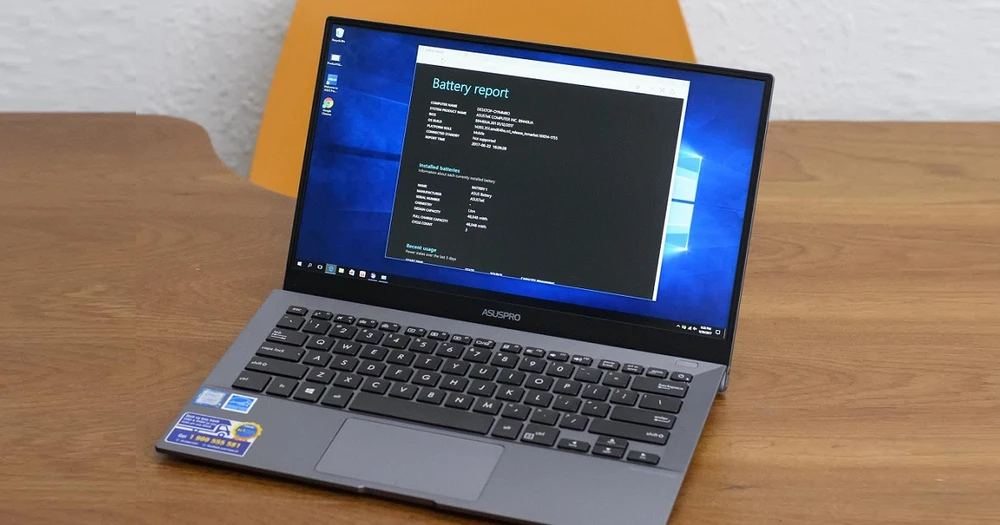 Cách kiểm tra độ chai pin laptop đơn giản và an toàn