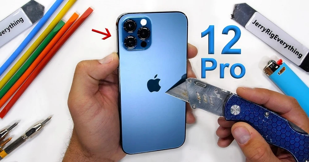 Thử độ bền iPhone 12 Pro - Siêu cứng cáp nhưng màn hình vẫn xước như các loại kính cường lực khác