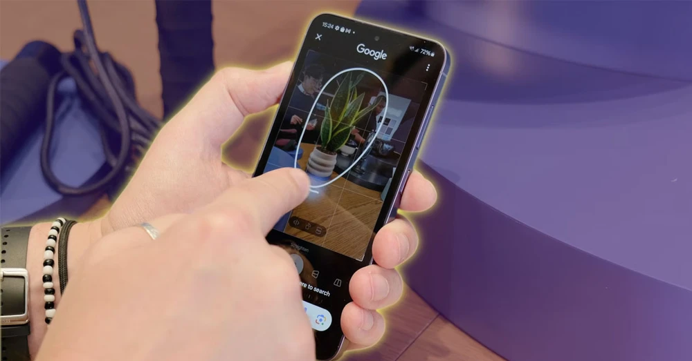 Tìm kiếm bài hát hiện đã có trong Circle to Search trên các thiết bị Samsung