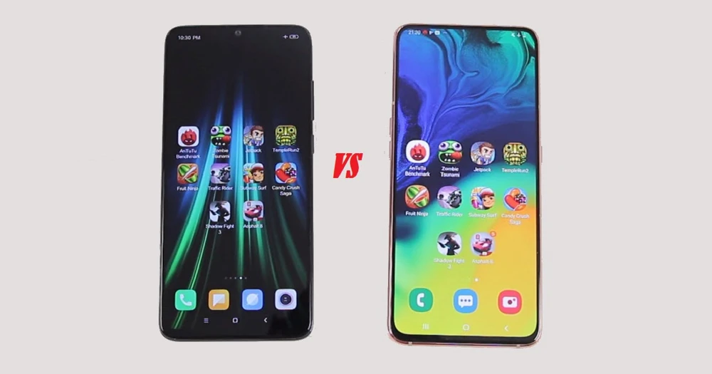 So sánh Redmi Note 8 Pro vs Galaxy A80: Nên mua máy nào?