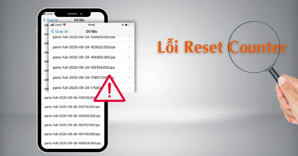 Cách kiểm tra iPhone cũ có bị lỗi Reset Counter không trước khi mua