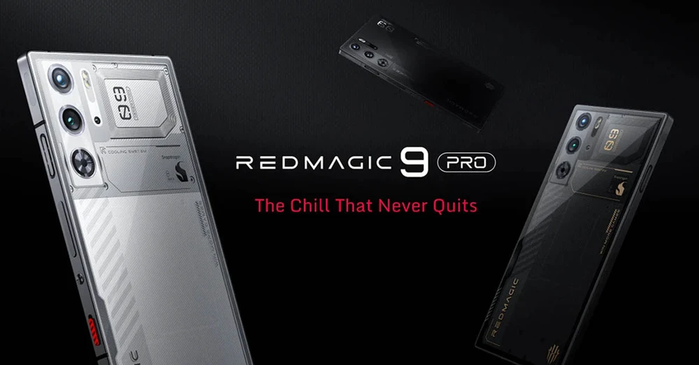 Red Magic 9 Pro chính thức ra mắt toàn cầu với màn hình OLED 6,8 inch, Snapdragon 8 Gen 3