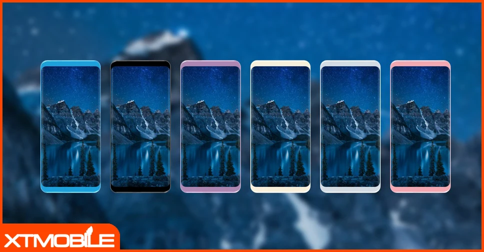 Galaxy S8 sẽ sở hữu trọn bộ 7 sắc màu đẹp lung linh đi kèm với cảm biến vân tay độc đáo