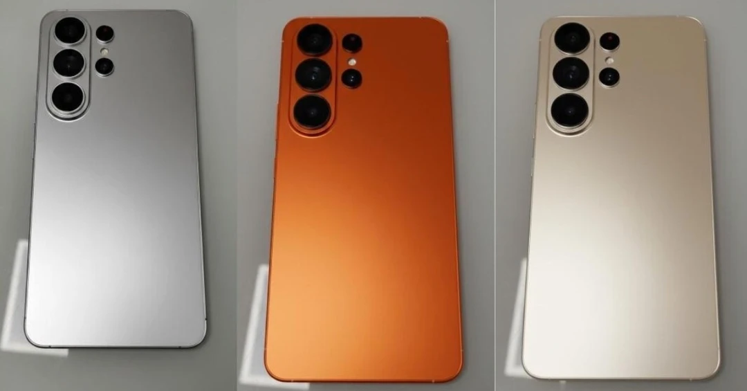 Rò rỉ hình ảnh Samsung S26 Ultra màu cam giống iPhone 17 Pro