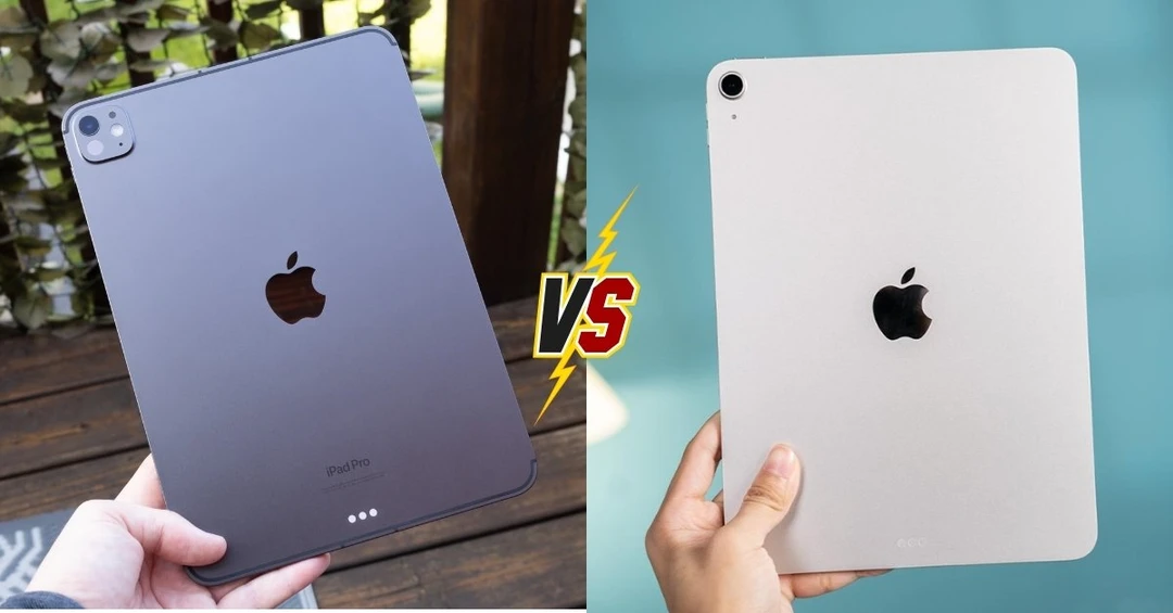 So sánh iPad Pro M5 và iPad Air M3: Sự khác biệt có quá lớn?