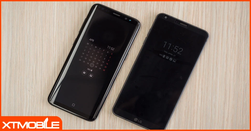Tính năng Always On Display trên bộ đôi Galaxy S8 và LG G6: Sự khác biệt đến từ đâu?