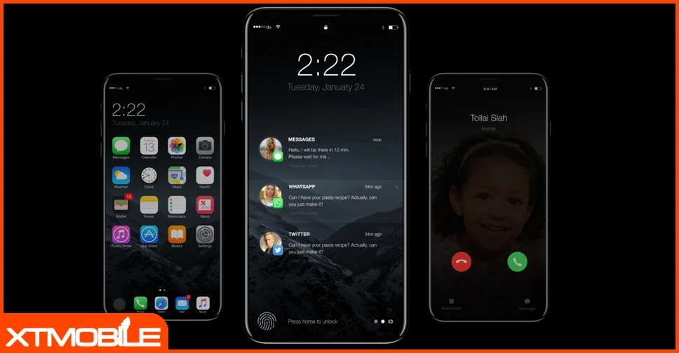 iPhone 8 sẽ sở hữu màn hình OLED đẳng cấp kích thước 5.8 inch đối đầu trực tiếp với Galaxy S8