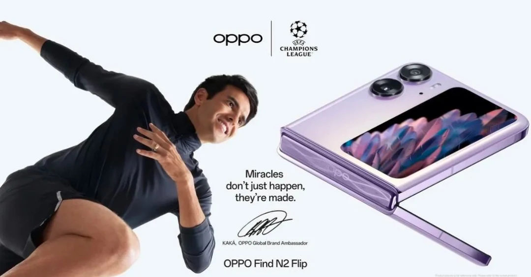 Kaká trở thành đại sứ toàn cầu của OPPO trước thềm chung kết UEFA