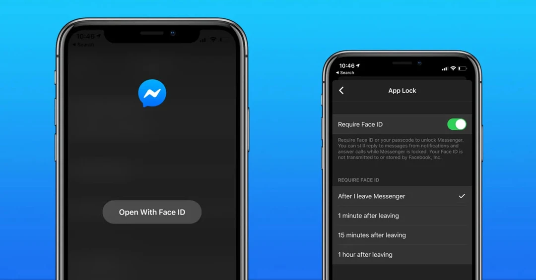 Cách đặt mã PIN hoặc FaceID trên ứng dụng Messenger