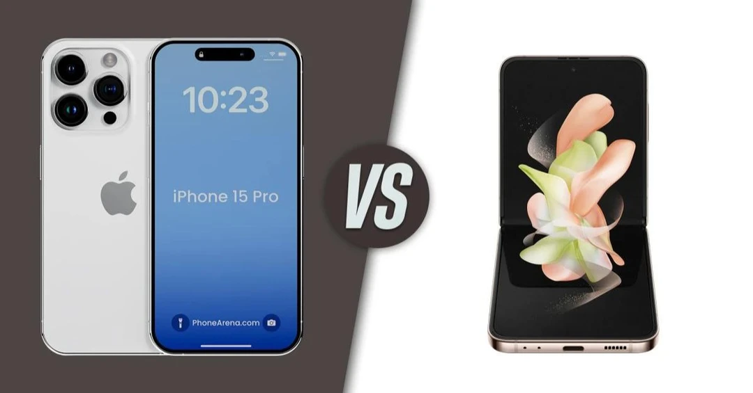 So sánh iPhone 15 Pro và Samsung Z Flip 5: Flagship nào sẽ chiến thắng?