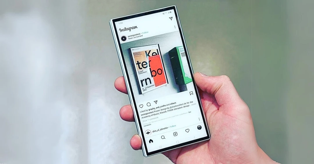 Galaxy Z Fold 6 sẽ có màn hình ngoài rộng hơn với các góc vuông vắn