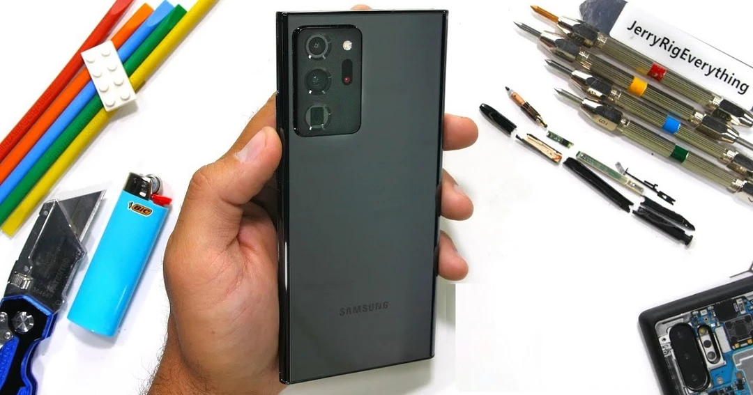 Galaxy Note 20 Ultra là nạn nhân tiếp theo trong bài kiểm tra độ bền khắc nghiệt