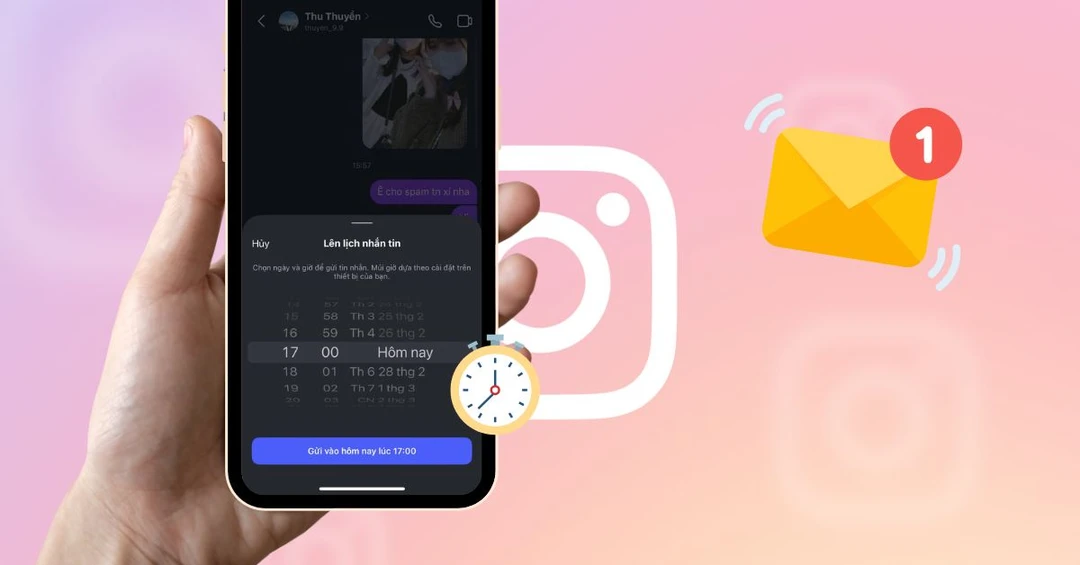 Hẹn giờ gửi tin nhắn trên Instagram – Tính năng hữu ích bạn nên biết
