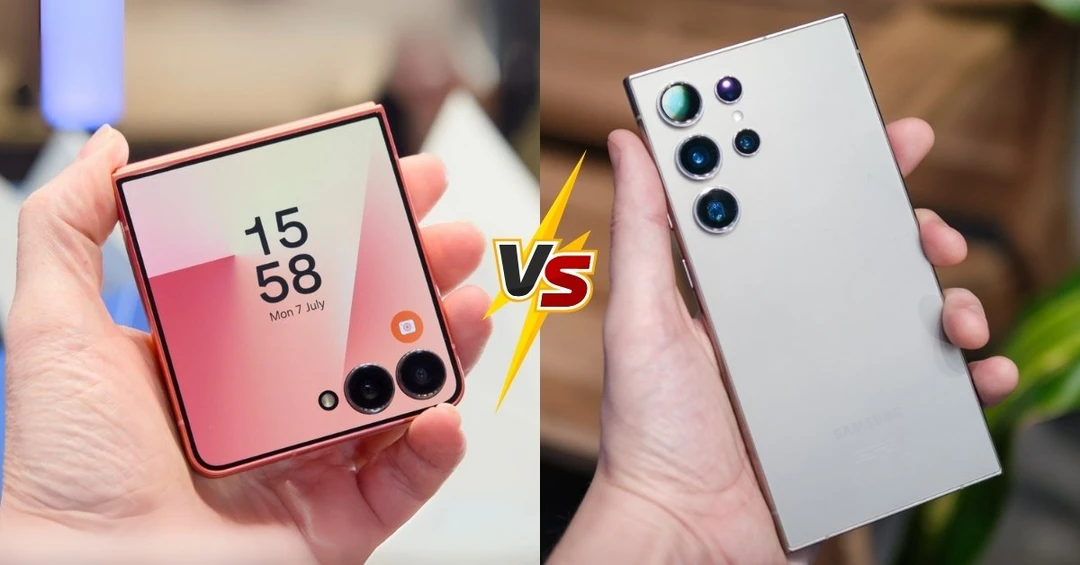So sánh Samsung Z Flip 7 và Samsung S24 Ultra: Nên chọn thiết bị nào?