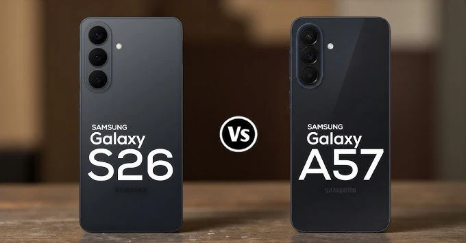 Samsung Galaxy A57 vs Galaxy S26: Điện thoại tầm trung có đáng mua hơn flagship