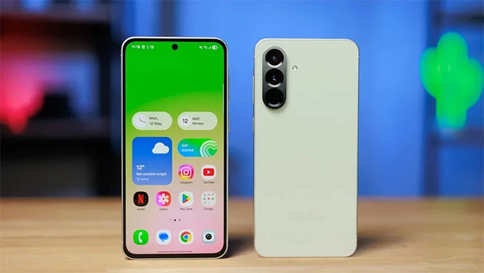 Thiết kế Samsung Galaxy A57: Điện thoại mỏng nhẹ, đáng mong đợi của Samsung
