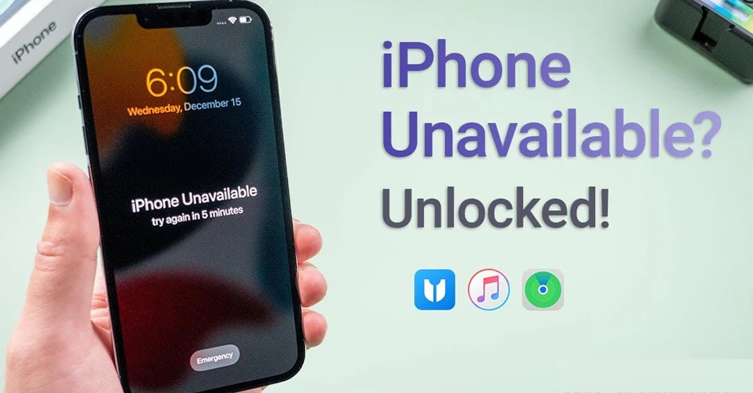 iPhone không khả dụng và 7 cách xử lý nhanh chóng nhất