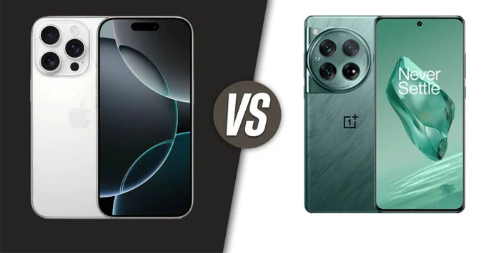 iPhone 16 Pro Max và OnePlus 12: Mẫu iPhone có dành chiến thắng tuyệt đối?