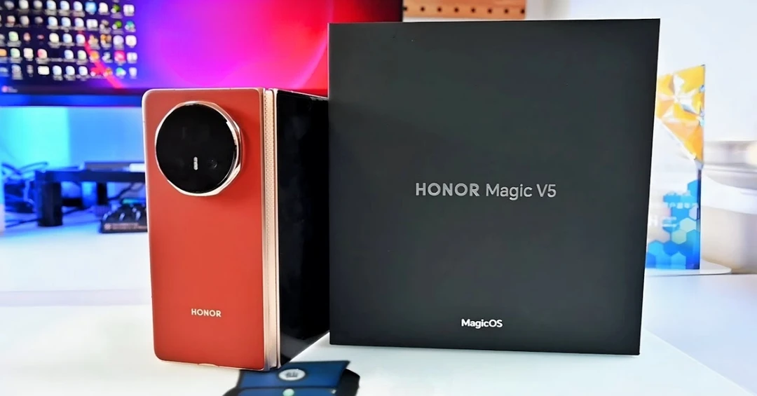 Mở hộp Honor Magic V5: Trên tay mẫu smartphone gập mỏng nhất 2025!