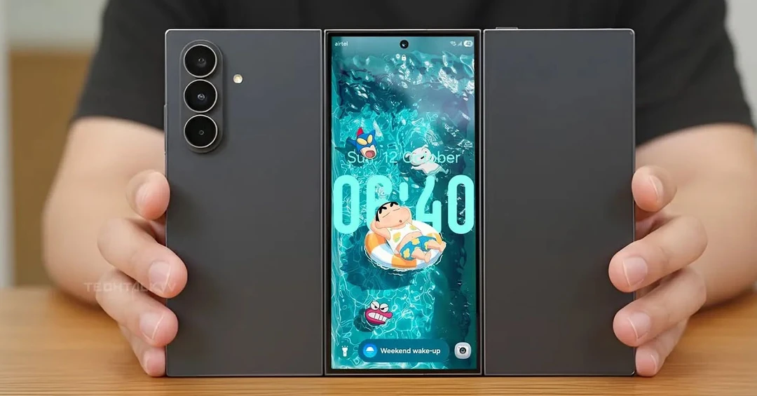 Samsung ra mắt Galaxy Z TriFold: Màn hình gập 3 hơn 10 inch