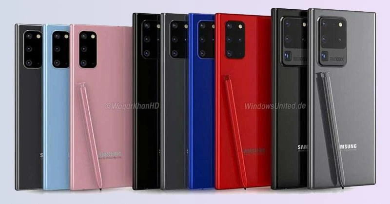 Galaxy Note 20 và Galaxy Note 20+ ra mắt có bao nhiêu màu, nên chọn màu nào?