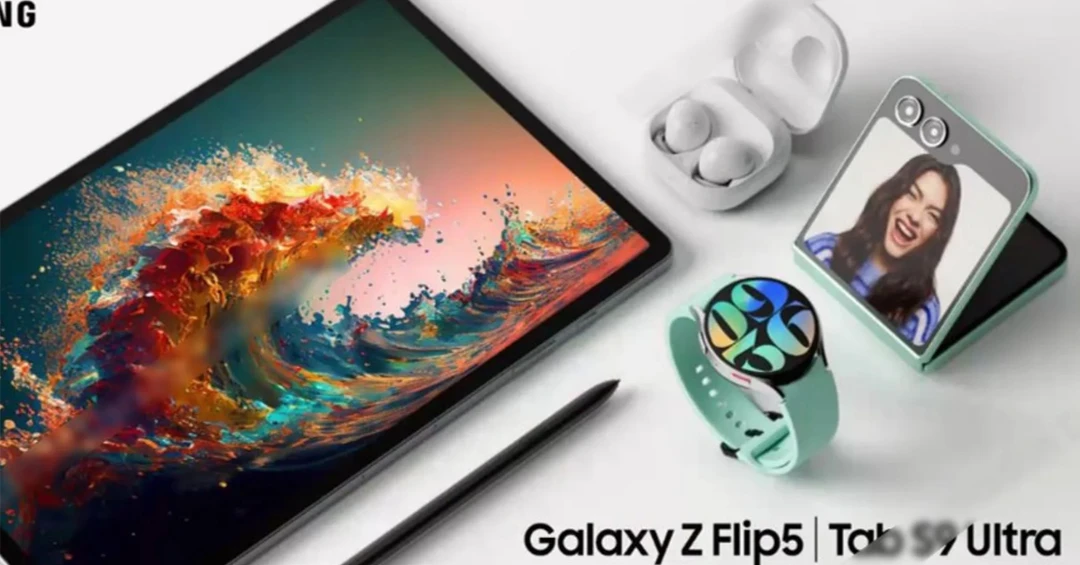 Hé lộ các màu sắc của Galaxy Z Fold 5, Galaxy Z Flip 5, à Galaxy Watch6